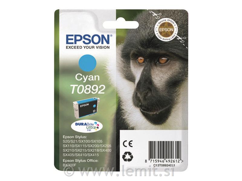 EPSON T0892 kratuša, modra, 3.5ml