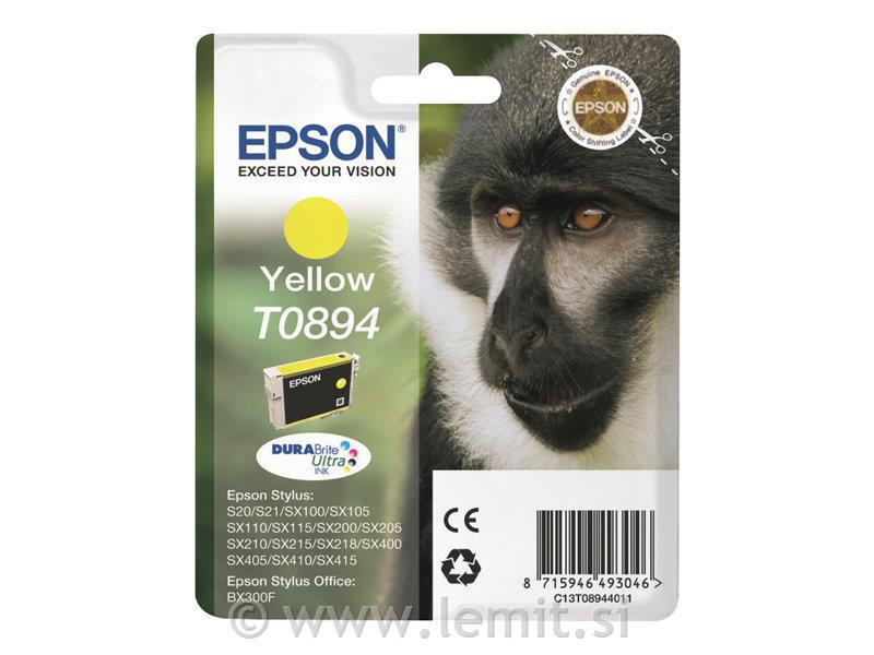 EPSON T0894 kartuša, rumena, 3.5ml