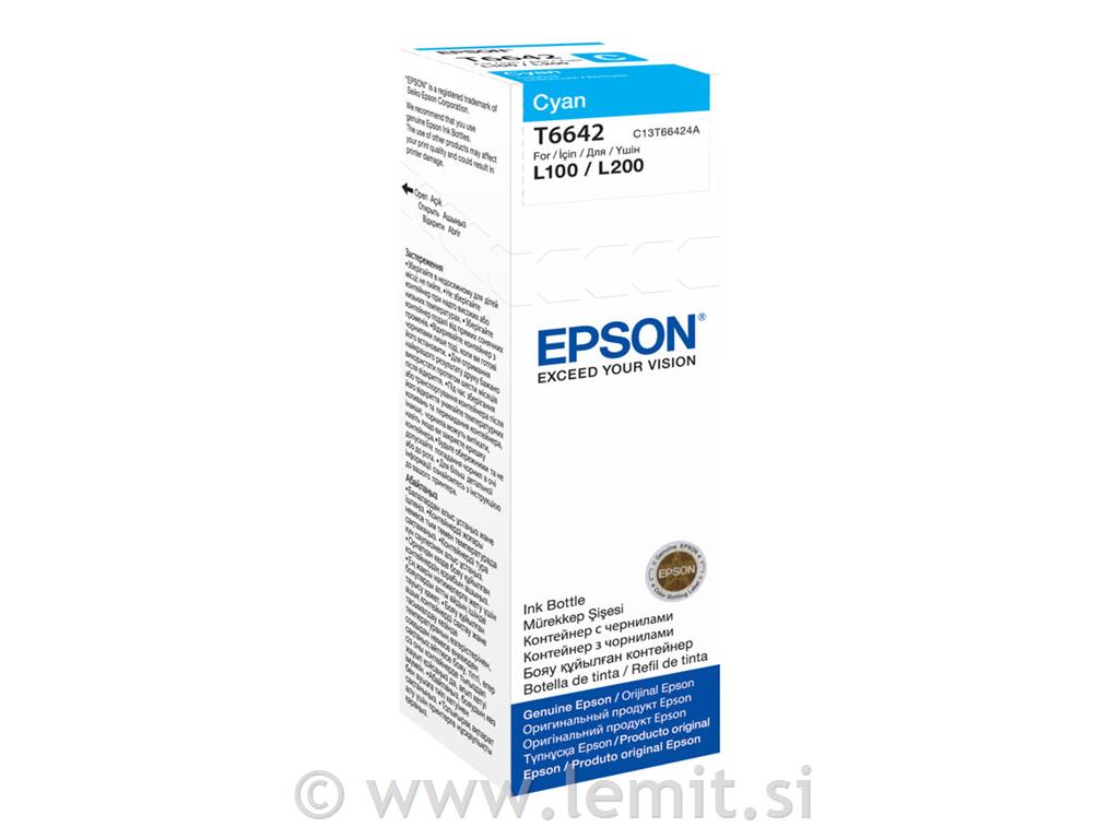 EPSON T6642 črnilo, modra, 70ml