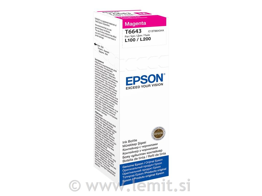 EPSON T6643 črnilo, magenta, 70ml