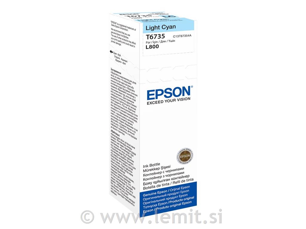 EPSON T6735 črnilo, svetlo modra, 70ml