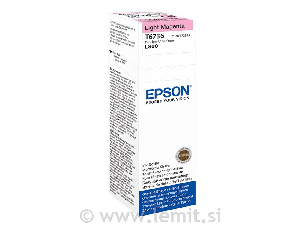 EPSON T6736 črnilo, svetla magenta, 70ml