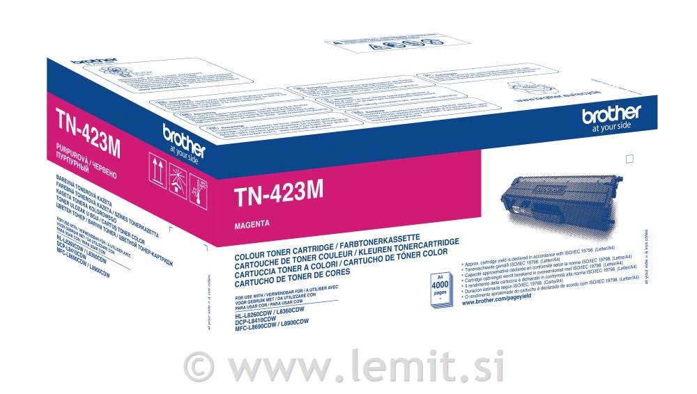 Brother Toner TN423M, magenta, 4.000str.