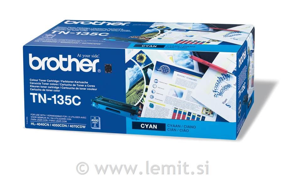 Brother Toner TN135C, cyan, 4.000 strani