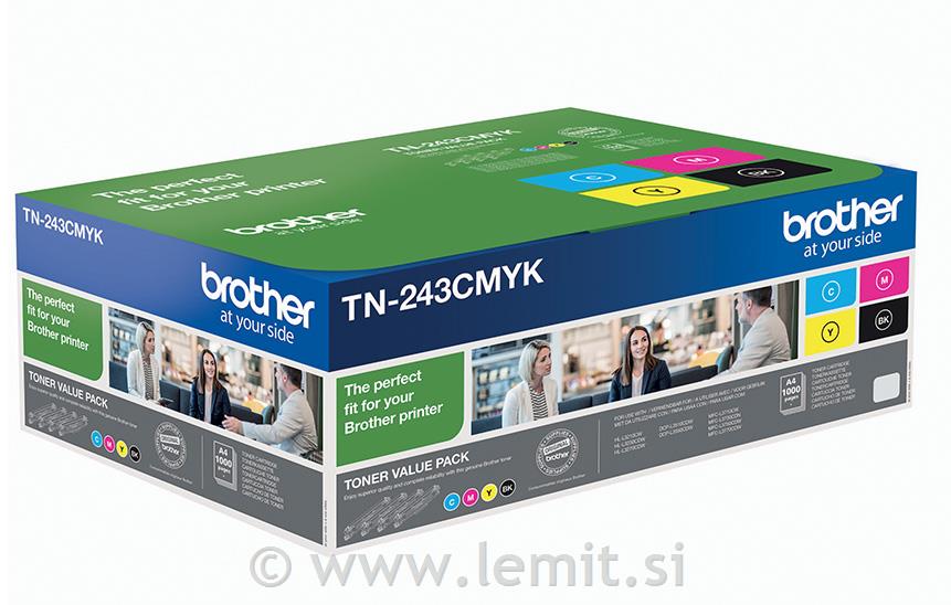 Brother Toner TN243C/M/Y/K, 1.000 strani