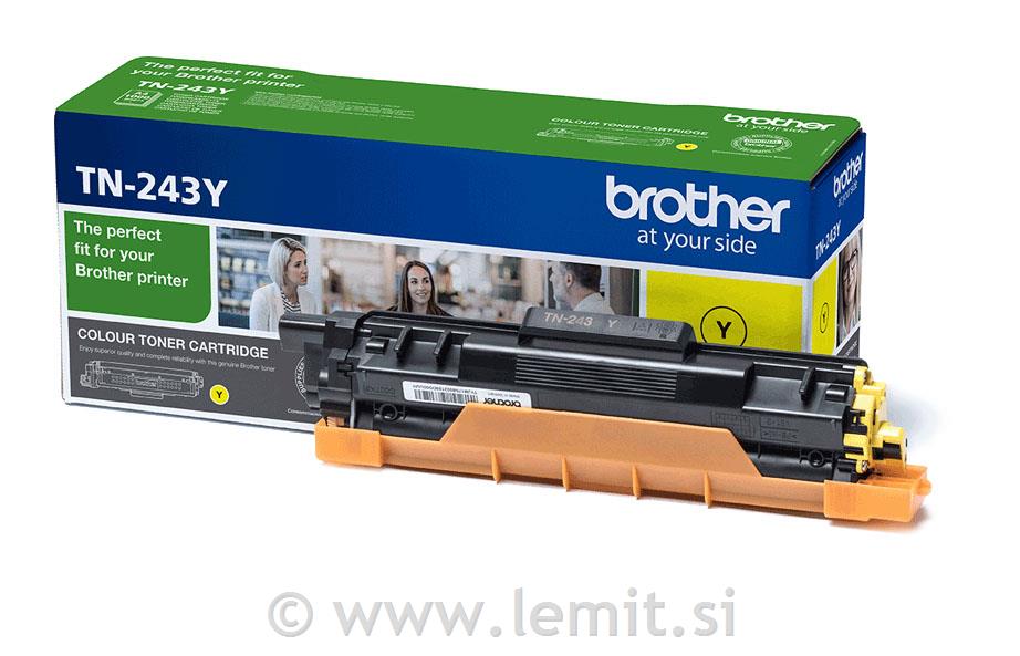 Brother Toner TN243Y, yellow, 1.000 stra