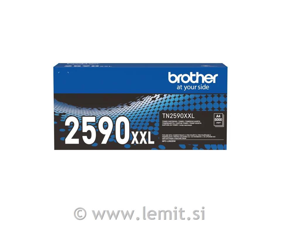 Brother Toner TN2590XXL, črn, 5.000 str