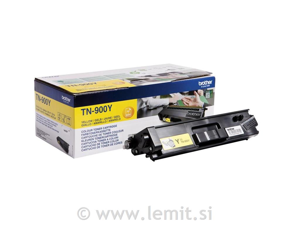 Brother Toner TN900Y, yellow, 6.000 str.