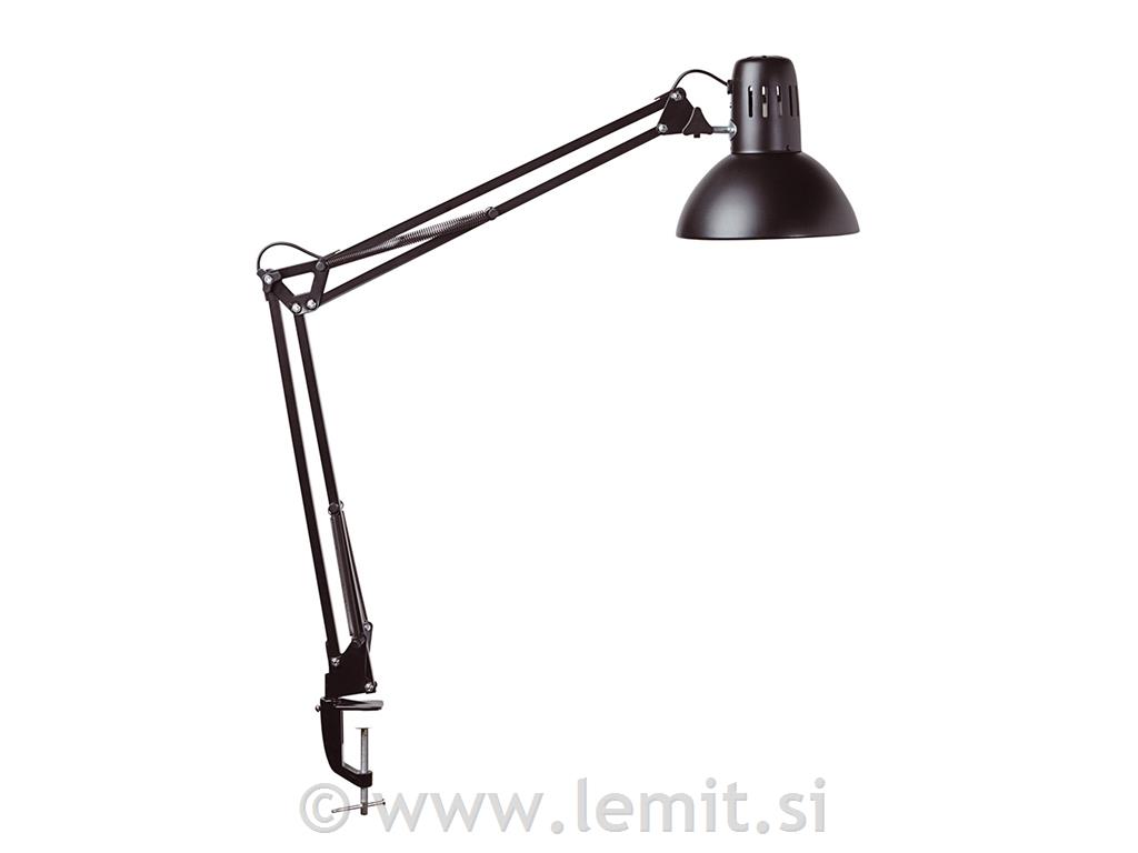 Namizna svetilka MAULstudy z vpenjalcem