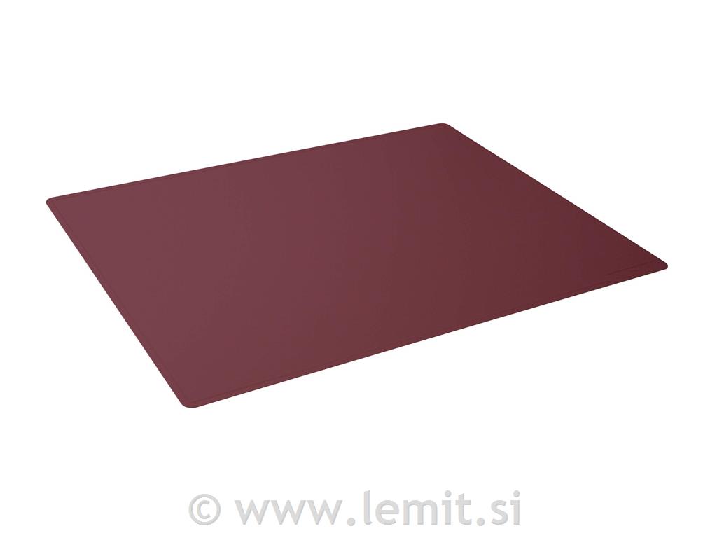 Namizna podloga 53 x 40cm, bordo