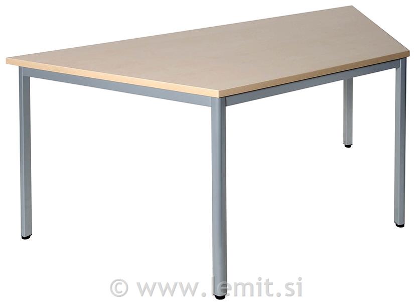 Miza trapez 160x80 cm, javor