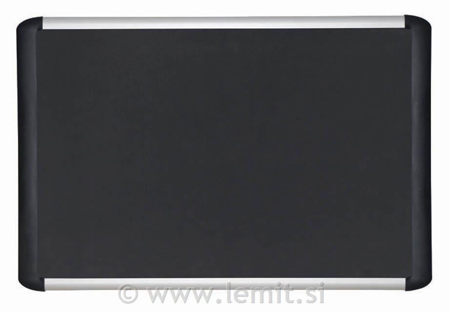 Oglasna tabla s črno peno 90 x 120 cm