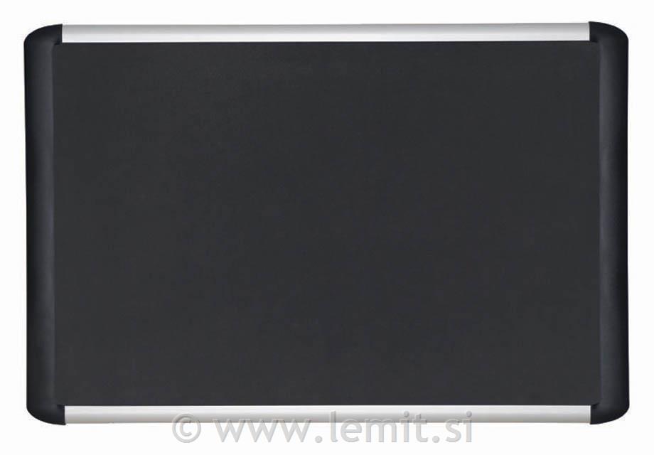 Oglasna tabla s črno peno 120 x 180 cm