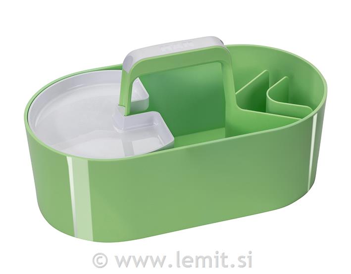 Škatla za shranjevanje limetino zelena