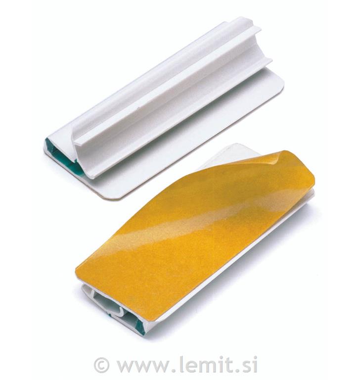 Sponka Varioclip samolepilna, 5 kos