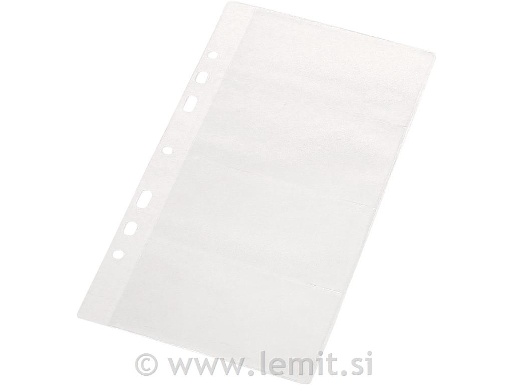 Vložne mape za 8 vizitk, 10 kos