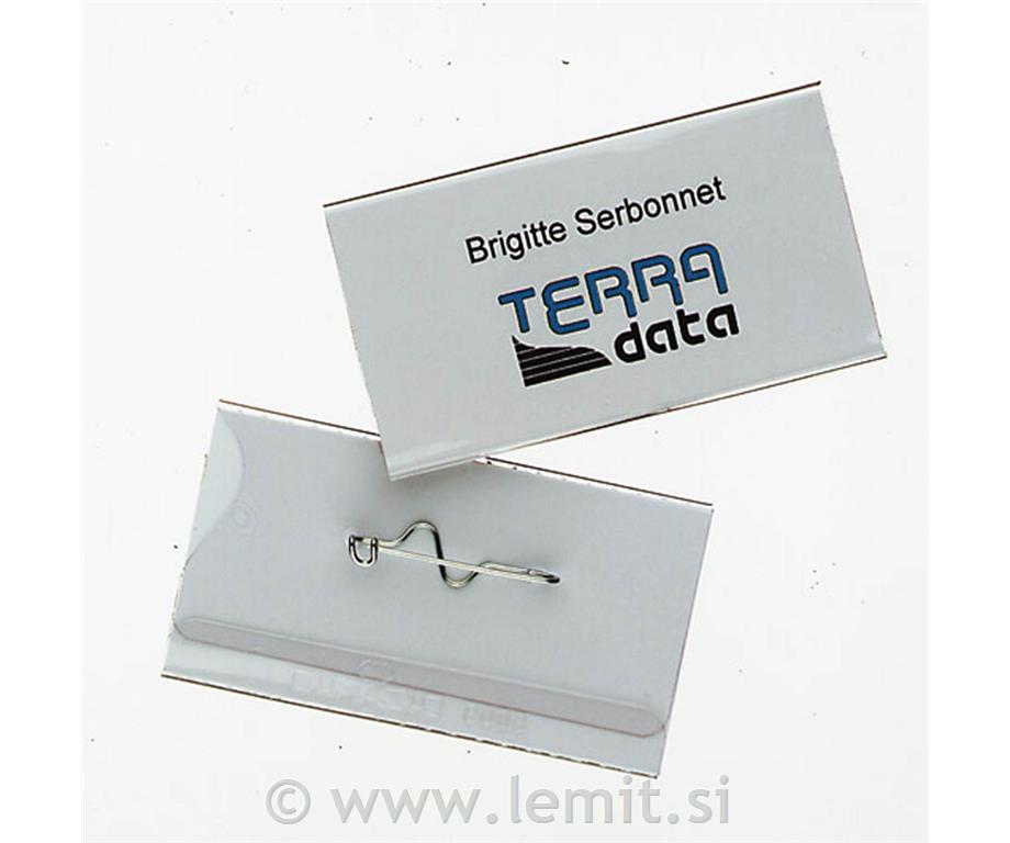 Identifikacijske kartice 40x75mm, 10kos