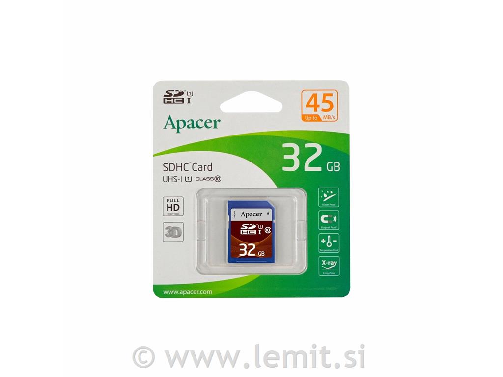 Apacer microSD HC 32GB spominska kartica