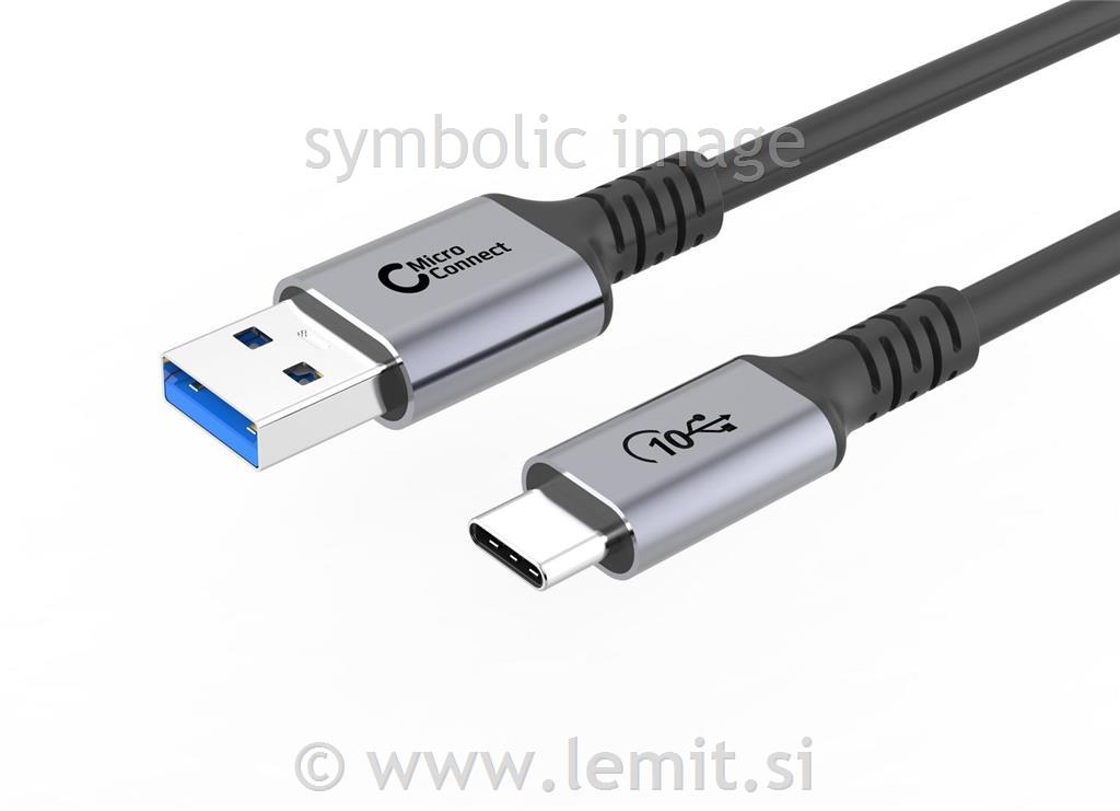 MicroConnet Kabel USB C-C 3.2 Gen2