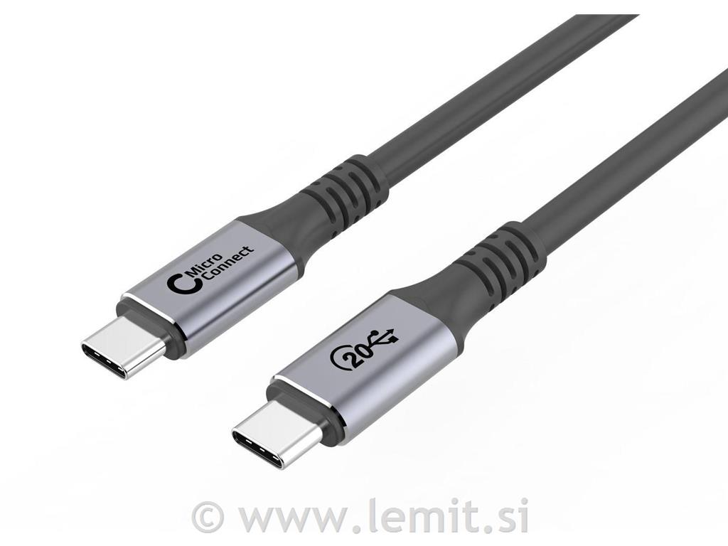 MicroConnet Premium kabel USB C-C 3.2