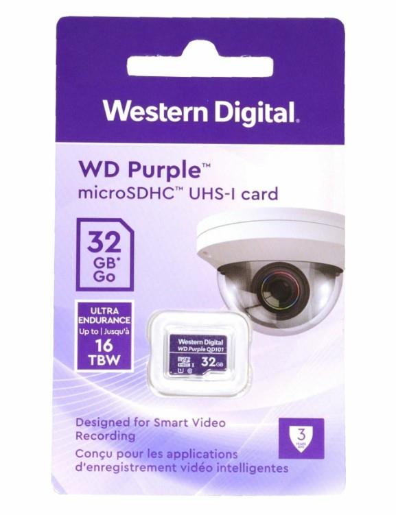 WD PURPLE microSD HC 32GB spominska