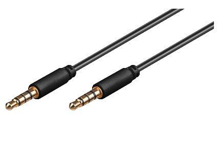 MicroConnet Kabel minijack 3m 3.5mm