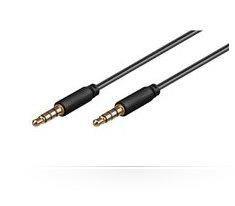 MicroConnet Kabel minijack 1m 3.5mm