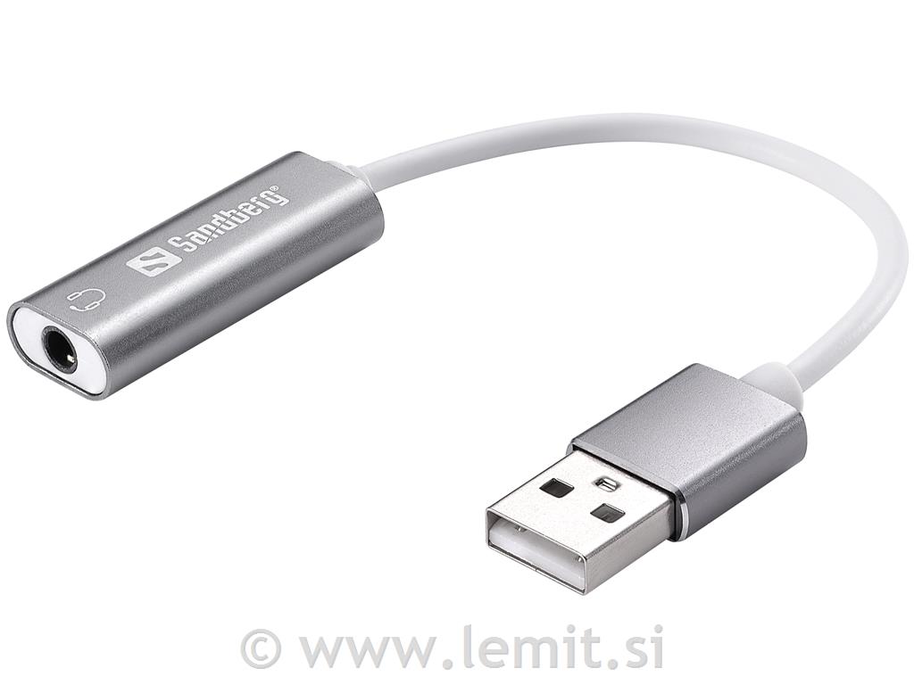 Sandberg Adapter Minijack-USB
