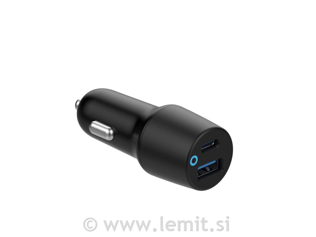 eSTUFF INFINITE avtomobilski polnil. 38W