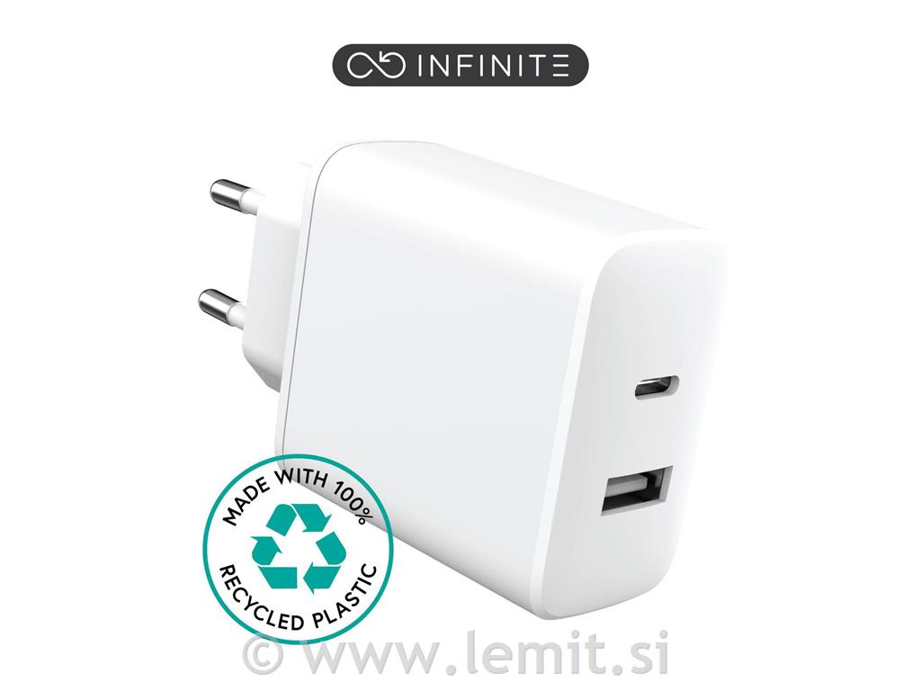 eSTUFF INFINITE polnilnik USB-C 20W