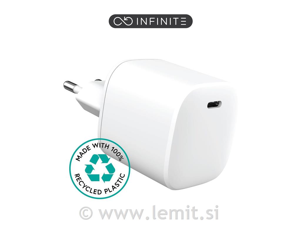 eSTUFF INFINITE polnilnik USB-C 45W GaN