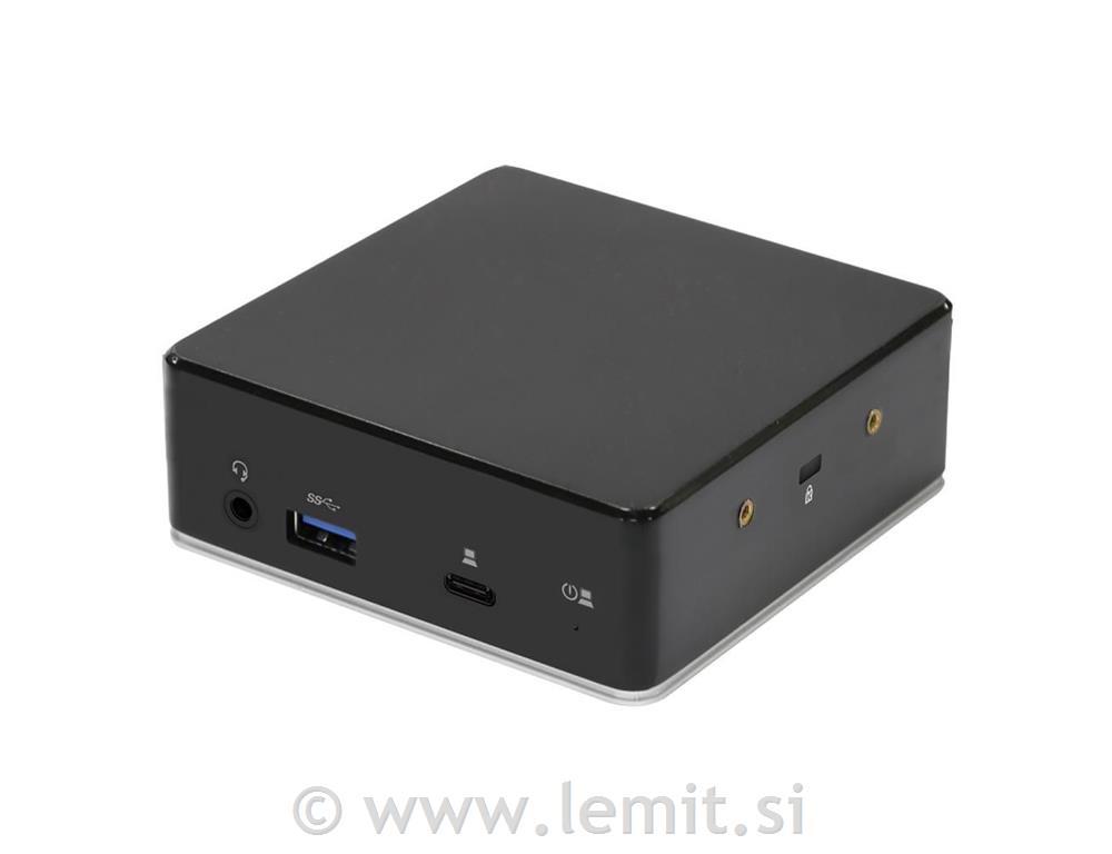 Dual Full-HD USB-C hibr. docking postaja