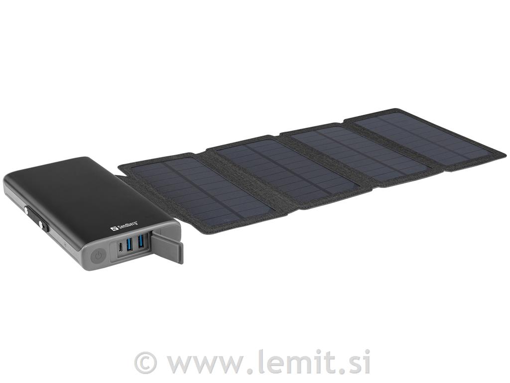 Solarna baterija Powerbank 25000