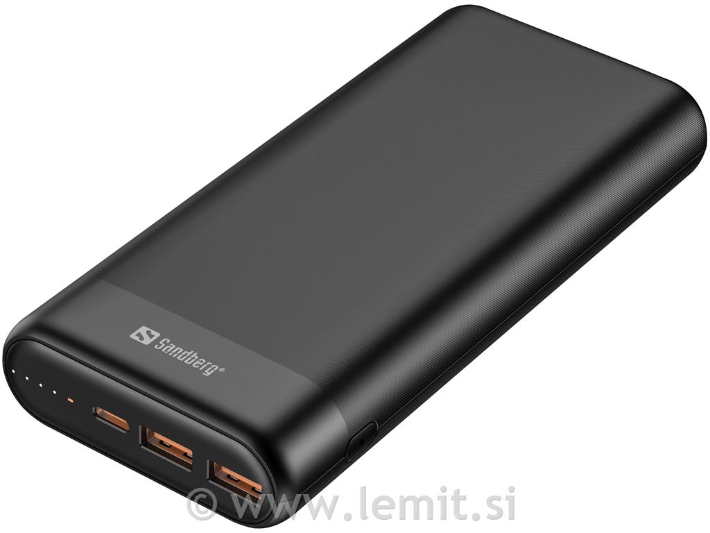 Sandberg Baterija Powerbank USB-A QC 3.0