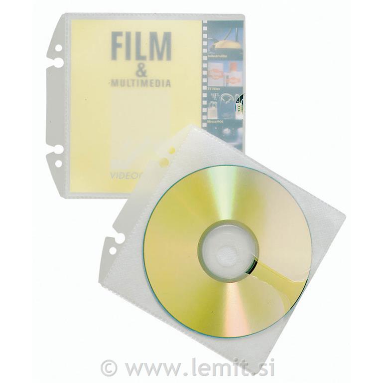 Vložne mape Easy za CD/DVD, 10 kos