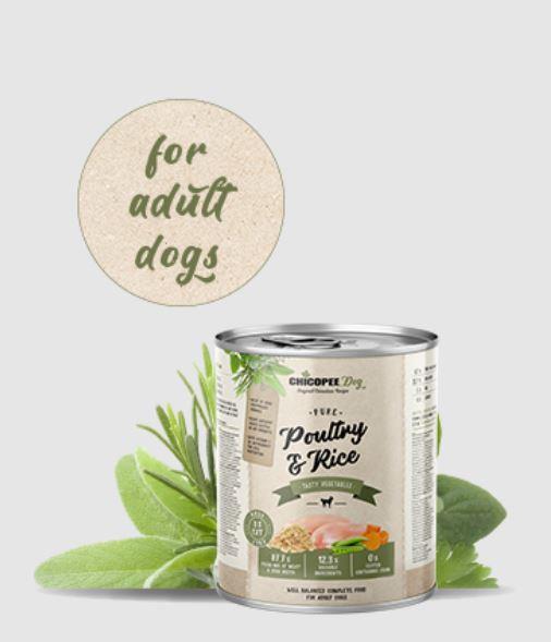 CHICOPEE ADULT poultry&rice&vegetb. 800g