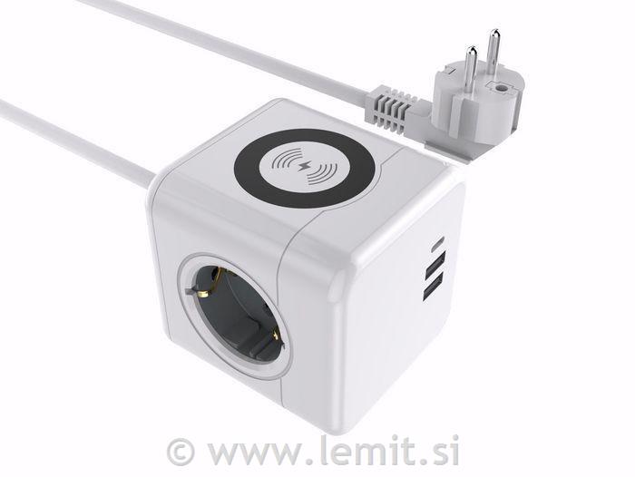 Razdelilnik PowerCube 3 vtič. brezžično