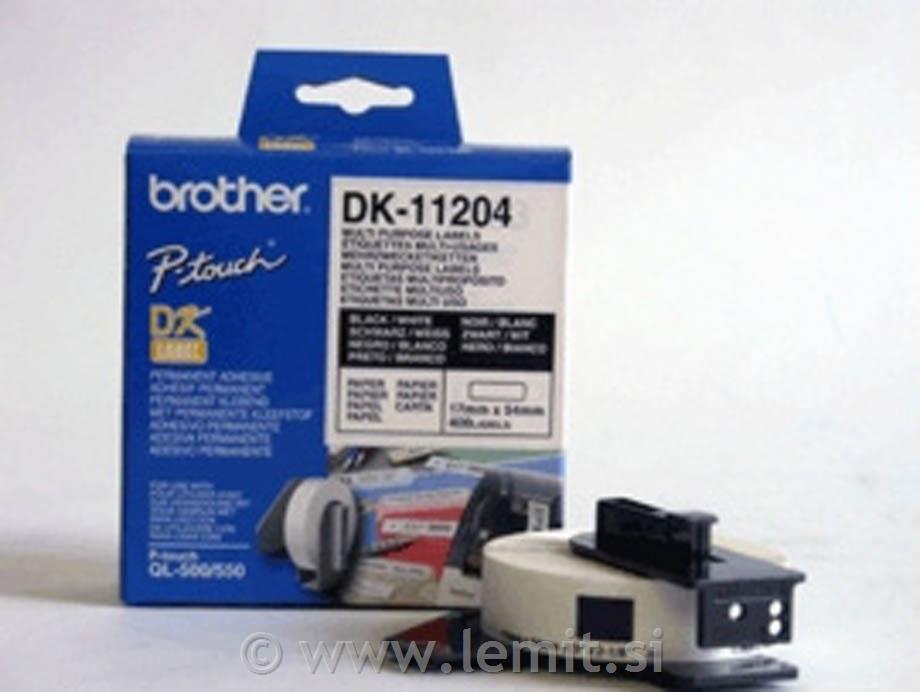 Brother Termo nalepka 17x54 mm (400)