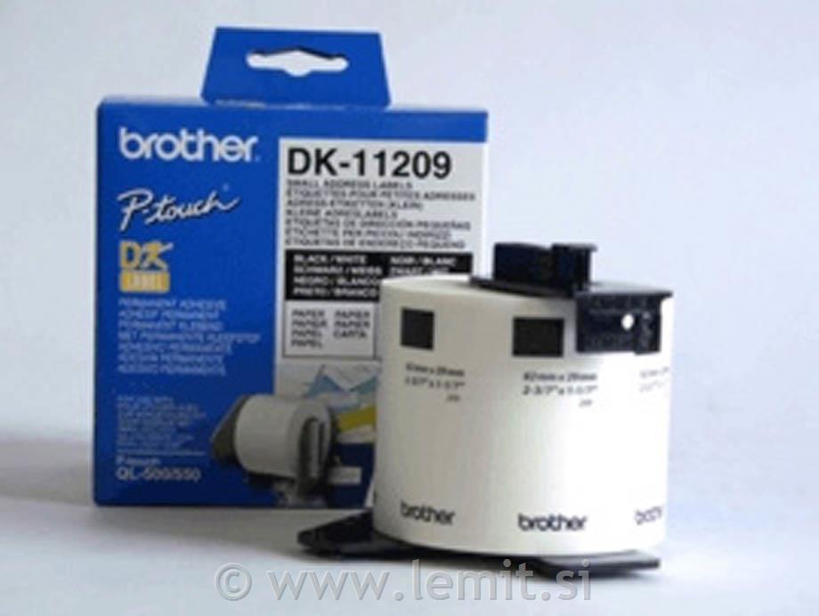 Brother Termo nalepka 29x62mm (800)