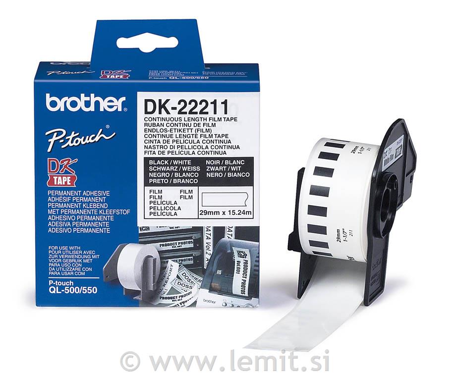 Brother termo nalepka 29mm x 15,24m