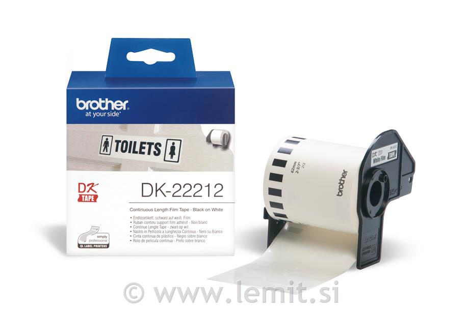 Brother temo nalepka 62mm x 15,24m