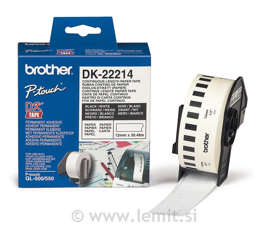 Brother Termo nalepka 12mm x 30,48m