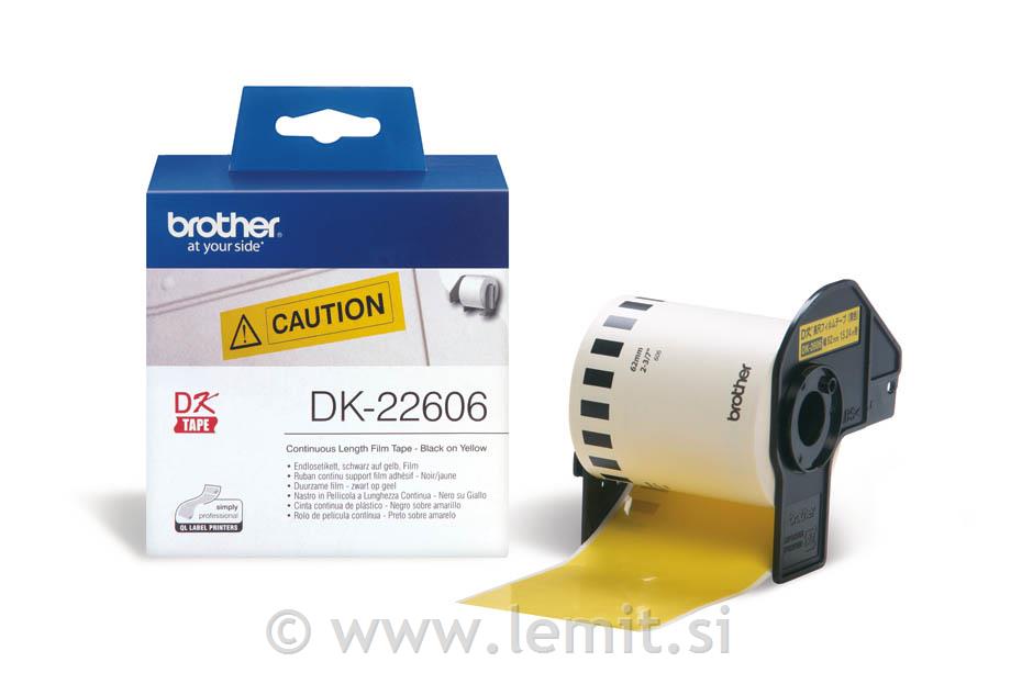 Brother termo nalepka 62mm x 15,24m