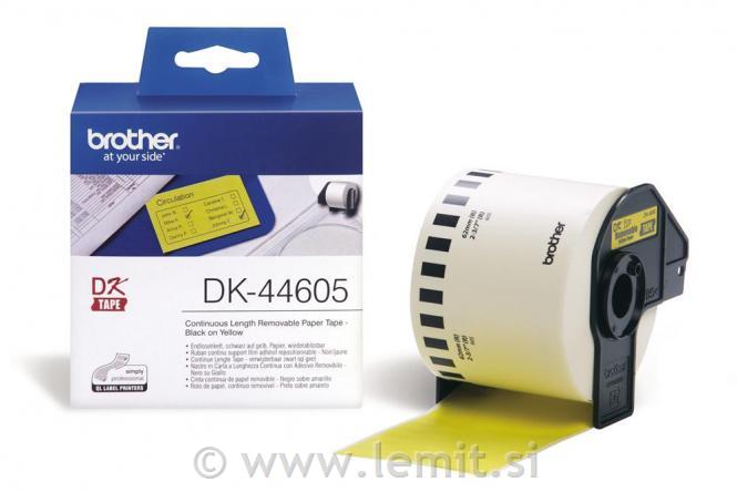 Brother odstranljiva nalepka 62mmx30,48m
