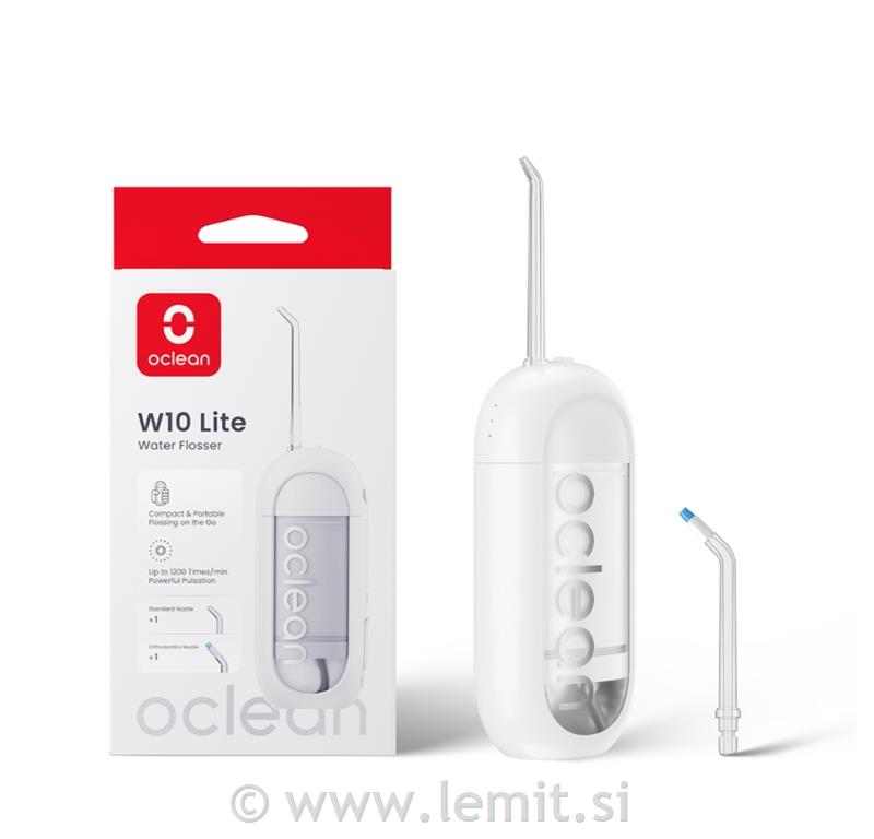 Oclean Ustna prha W10 lite Bela