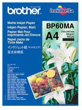 Brother Foto papir mat A4, 25 listov