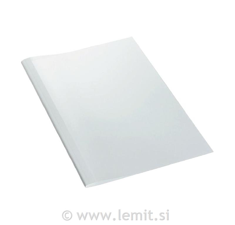 Platnice za termo vezavo 1,5 mm, bele