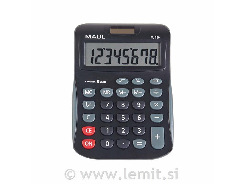 Namizni kalkulator MJ 550 Junior črn