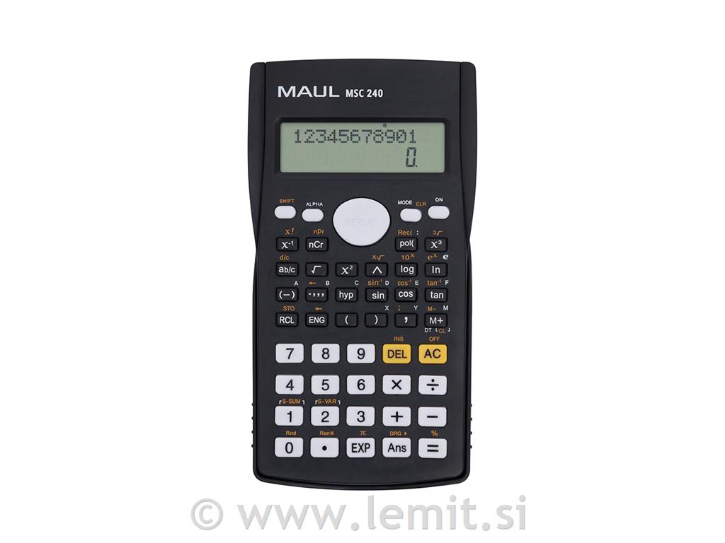 Namizni znanstveni kalkulator MSC 240