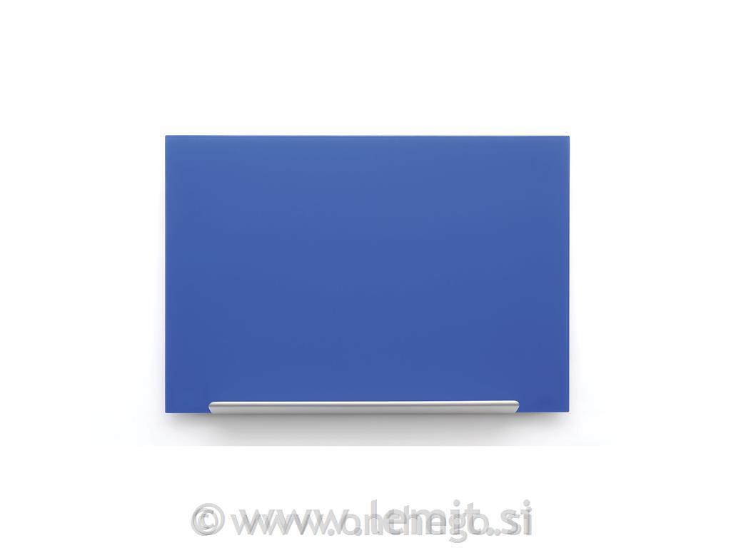 Nobo Steklena tabla 67,7x38,1cm modra